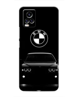 Чехол для Vivo V20 с картинкой «BMW — взгляд из темноты»