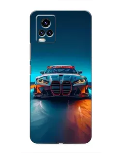 Чехол для Vivo V20 с картинкой «BMW — огни неона» Чехол для Vivo V20 с картинкой «BMW — огни неона»