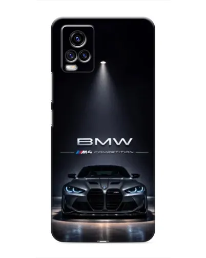 Чохол для Vivo V20 з картинкою «BMW крізь нічне місто» Чохол для Vivo V20 з картинкою «BMW крізь нічне місто»