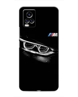 Чехол для Vivo V20 с картинкой «BMW — взгляд тигра» Чехол для Vivo V20 с картинкой «BMW — взгляд тигра»