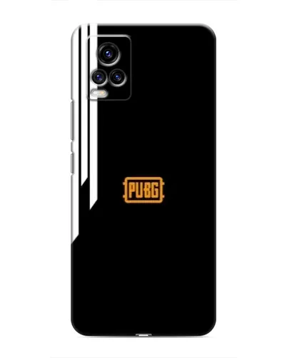 Чехол для Vivo V20 с картинкой «PUBG — вертикальные линии»