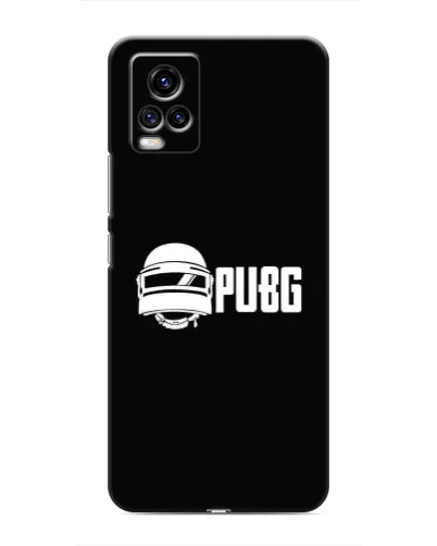 Чехол для Vivo V20 с картинкой «PUBG — классический лого»