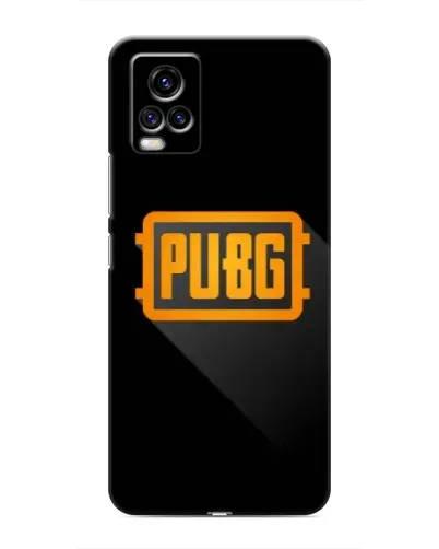 Чехол для Vivo V20 с картинкой «PUBG — рамка лого»