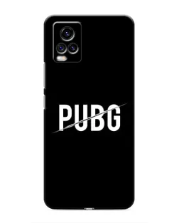 Чехол для Vivo V20 с картинкой «PUBG — белый логотип»