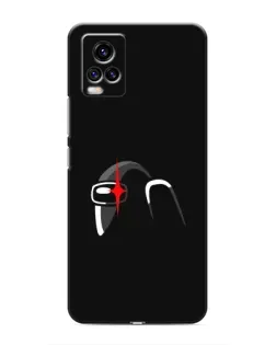 Чехол для Vivo V20 с картинкой «Among Us шлем» Чехол для Vivo V20 с картинкой «Among Us шлем»