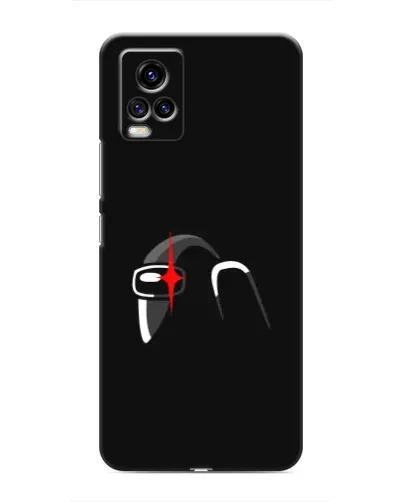 Чехол для Vivo V20 с картинкой «Among Us шлем»