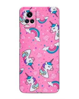 Чохол для Vivo V20 з картинкою «Unicorn паттерн рожевий» Чохол для Vivo V20 з картинкою «Unicorn паттерн рожевий»