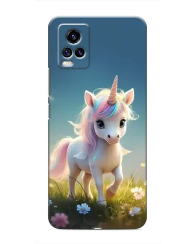 Чехол для Vivo V20 с картинкой «Единорог на поляне» Чехол для Vivo V20 с картинкой «Единорог на поляне»