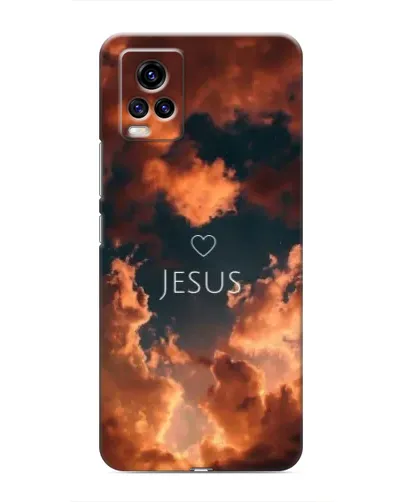 Чехол для Vivo V20 с картинкой «Сияние Имени Jesus»