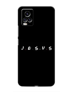Чехол для Vivo V20 с картинкой «Точки веры J.E.S.U.S.»