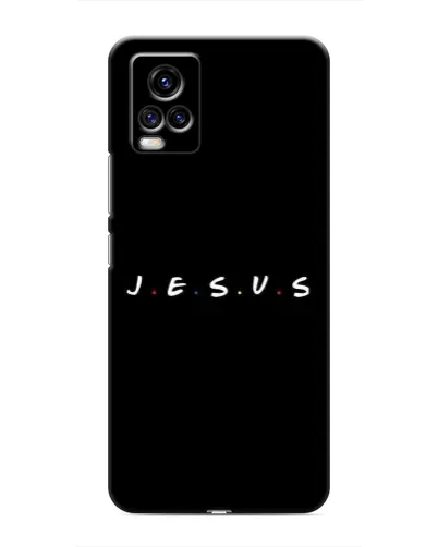 Чехол для Vivo V20 с картинкой «Точки веры J.E.S.U.S.»