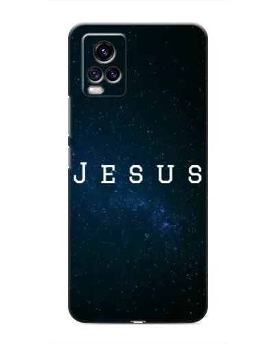 Чехол для Vivo V20 с картинкой «Звездное небо Jesus»