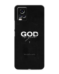 Чехол для Vivo V20 с картинкой «GOD — Бог над всем»