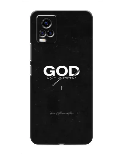 Чехол для Vivo V20 с картинкой «GOD — Бог над всем»