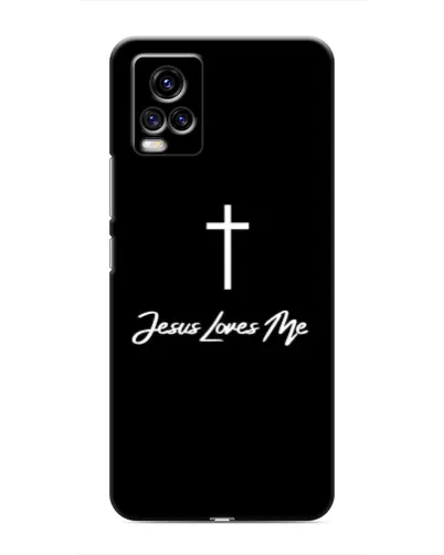 Чехол для Vivo V20 с картинкой «Иисус любит тебя»