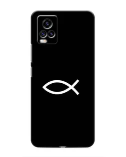 Чохол для Vivo V20 з картинкою «Символ риби Jesus»