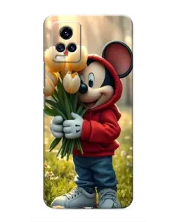 Чохол для Vivo V20 з картинкою «Міккі з тюльпанами» Чохол для Vivo V20 з картинкою «Міккі з тюльпанами»