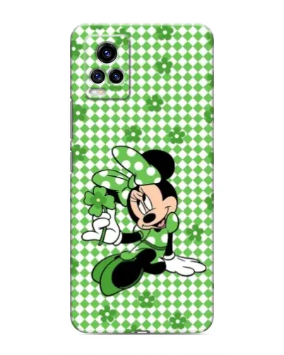 Чохол для Vivo V20 з картинкою «Mickey в клітинку»