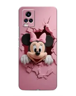 Чохол для Vivo V20 з картинкою «Мінні крізь стіну»