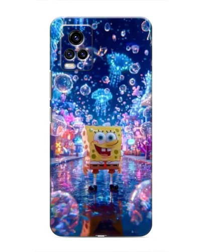 Чехол для Vivo V20 с картинкой «Неоновый океан» Чехол для Vivo V20 с картинкой «Неоновый океан»
