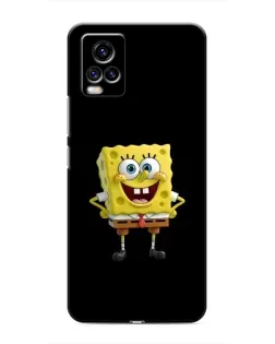 Чехол для Vivo V20 с картинкой «Классический Губка Боб»