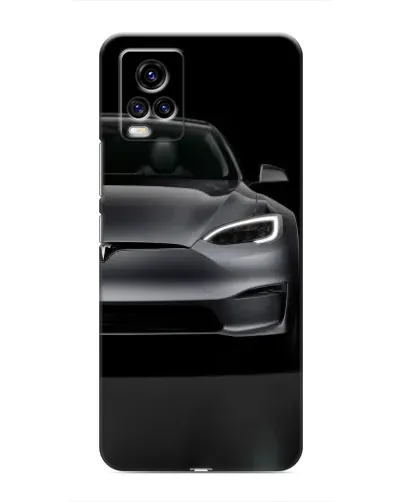 Чехол для Vivo V20 с картинкой «Tesla Model S Look» Чехол для Vivo V20 с картинкой «Tesla Model S Look»