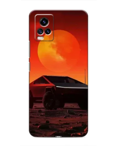 Чехол для Vivo V20 с картинкой «Cybertruck на Марсе» Чехол для Vivo V20 с картинкой «Cybertruck на Марсе»