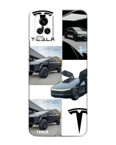 Чехол для Vivo V20 с картинкой «Коллаж Cybertruck Tesla» Чехол для Vivo V20 с картинкой «Коллаж Cybertruck Tesla»