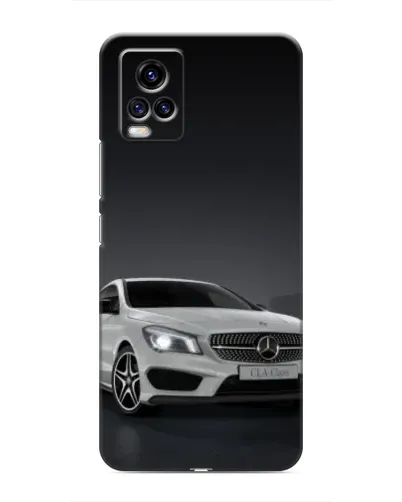 Чехол для Vivo V20 с картинкой «Mercedes AMG GT Silver»