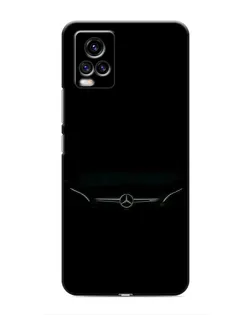 Чехол для Vivo V20 с картинкой «Mercedes Stealth Look»