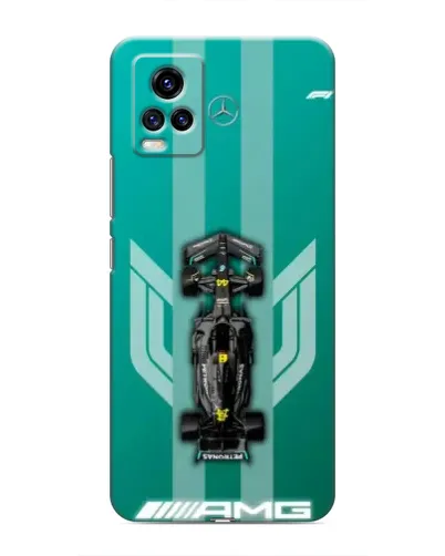 Чехол для Vivo V20 с картинкой «Mercedes AMG Petronas»
