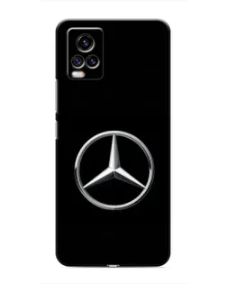 Чехол для Vivo V20 с картинкой «Mercedes классический лого»