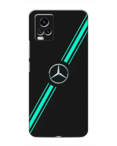 Чохол для Vivo V20 з картинкою «Спортивні лінії Mercedes» Чохол для Vivo V20 з картинкою «Спортивні лінії Mercedes»