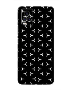Чохол для Vivo V20 з картинкою «Mercedes паттерн зірок»