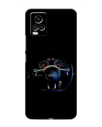 Чехол для Vivo V20 с картинкой «Салон Audi — руль» Чехол для Vivo V20 с картинкой «Салон Audi — руль»