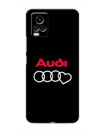 Чехол для Vivo V20 с картинкой «Логотип Audi Heart» Чехол для Vivo V20 с картинкой «Логотип Audi Heart»