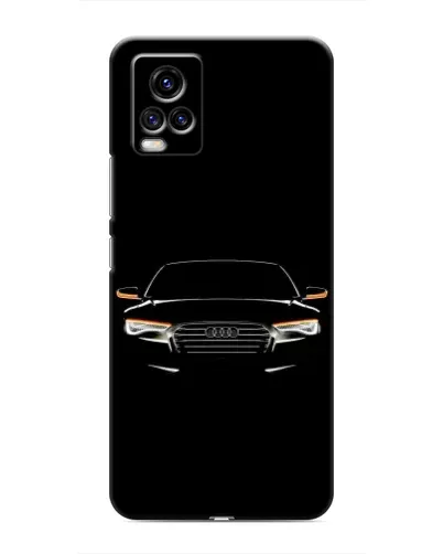 Чехол для Vivo V20 с картинкой «Audi — ночной контур» Чехол для Vivo V20 с картинкой «Audi — ночной контур»