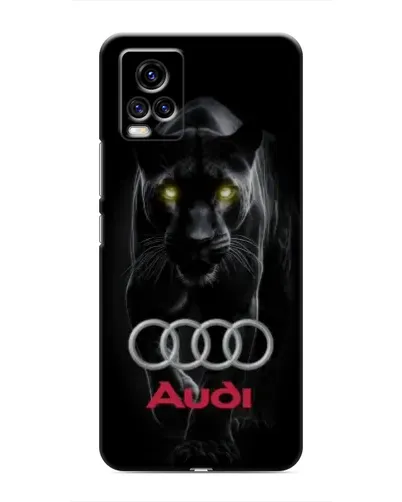 Чехол для Vivo V20 с картинкой «Пантера и Audi» Чехол для Vivo V20 с картинкой «Пантера и Audi»