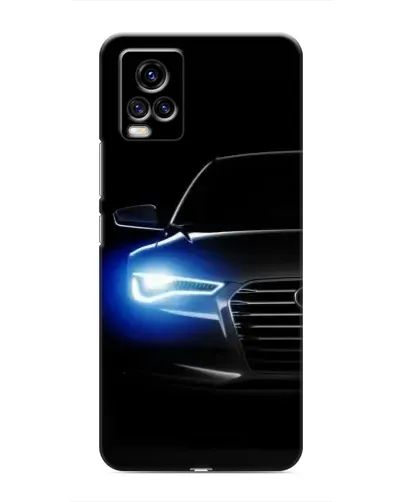 Чехол для Vivo V20 с картинкой «Неоновый взгляд Audi» Чехол для Vivo V20 с картинкой «Неоновый взгляд Audi»