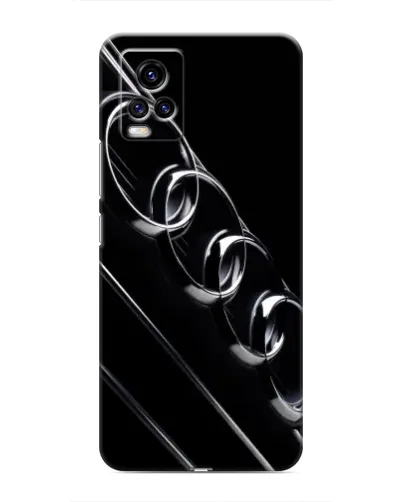 Чехол для Vivo V20 с картинкой «Audi — абстрактные кольца» Чехол для Vivo V20 с картинкой «Audi — абстрактные кольца»