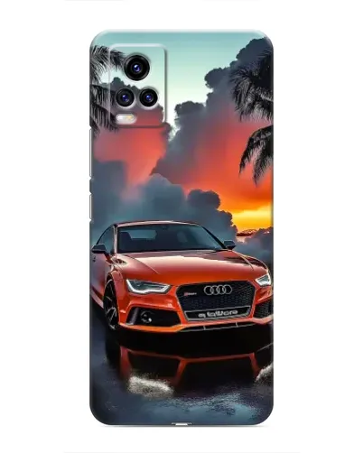 Чехол для Vivo V20 с картинкой «Audi — закат» Чехол для Vivo V20 с картинкой «Audi — закат»