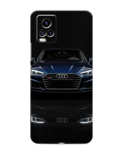 Чехол для Vivo V20 с картинкой «Audi — ночное отражение» Чехол для Vivo V20 с картинкой «Audi — ночное отражение»