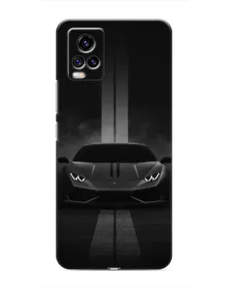Чехол для Vivo V20 с картинкой «Lamborghini симметрия дорог» Чехол для Vivo V20 с картинкой «Lamborghini симметрия дорог»