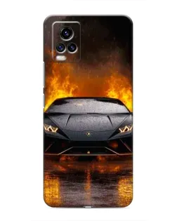 Чехол для Vivo V20 с картинкой «Lamborghini в огне» Чехол для Vivo V20 с картинкой «Lamborghini в огне»
