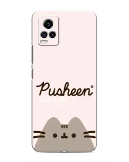 Чохол для Vivo V20 з картинкою «Pusheen логотип» Чохол для Vivo V20 з картинкою «Pusheen логотип»