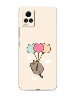 Чохол для Vivo V20 з картинкою «Пушин на кульках» Чохол для Vivo V20 з картинкою «Пушин на кульках»
