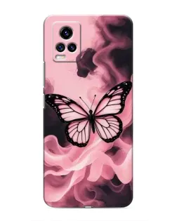 Чехол для Vivo V20 с картинкой «Бабочка в дыму» Чехол для Vivo V20 с картинкой «Бабочка в дыму»