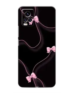 Чехол для Vivo V20 с картинкой «Розовые ленты»