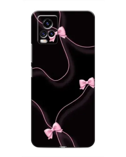 Чехол для Vivo V20 с картинкой «Розовые ленты» Чехол для Vivo V20 с картинкой «Розовые ленты»