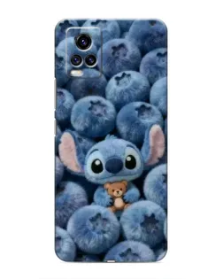 Чехол для Vivo V20 с картинкой «Стич и голубика»
